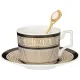 Фарфоровый чайный набор на 2 персоны 6 предметов elegance 250 мл - Lefard