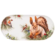 Блюдо овальное Лесная сказка 31 см – Lefard