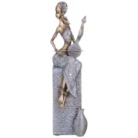 Фигурка Африканка 8,5*8*32 см – Lefard