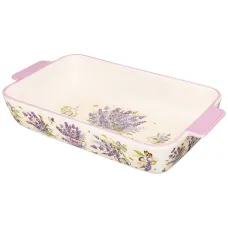 Блюдо для запекания Лаванда прямоугольное 39*22.5*7.5 см – Agness