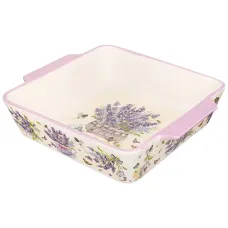 Блюдо для запекания Лаванда квадратное 29.5*25*7 см – Agness
