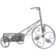 Плантатор для цветов велосипед коллекция magnifico 55*28*39 см - Lefard