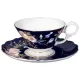 Фарфоровый чайный набор на 6 персон, 12 предметов, Кобальт, объем 280 мл – Lefard