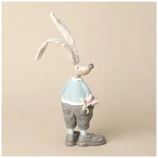 Фигурка декоративная Кролик 8.5x7x28 см – Lefard