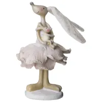 Фигурка декоративная Кролик 11,5*11,5*26,5 см – Lefard