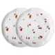 Набор тарелок закусочных Cherry 2 штуки 21*21,5*2,5 см - Lefard