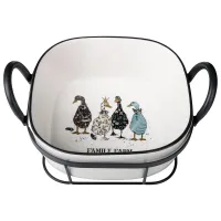 Форма на металлической подставке Family Farm 26,5*21*12,5 cm 2.1 л - Lefard