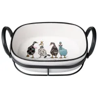 Форма на металлической подставке Family Farm 25*15,5*9 cm 1 л - Lefard