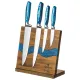 Набор ножей на деревянной подставке с магнитным держателем, 5 предметов – Agness