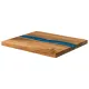 Доска разделочная, 30*25*1,8 см, акация со вставкой из эпоксидной смолы - Agness