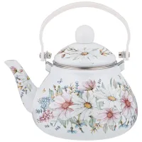 Чайник эмалированный со съемным фильтром из нжс, серия Дворцовый Парк 1.3 л – Agness