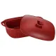 Форма для запекания с крышкой Reactive Red 33*23*9,5/13 см 2 л - Agness