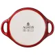 Горшочек для запекания Reactive Red 18,5*14,5*6,5/10 см 600 мл - Agness