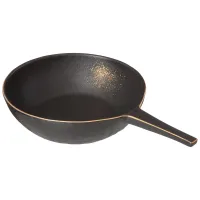 Блюдо с ручкой Midnight Gold 30,5*21*5,5 см – Bronco