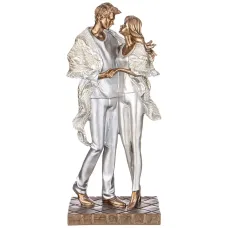 Статуэтка семья 15,5х12х35,5 см, серия Фьюжн