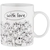 Кружка Котомания 340 мл - Lefard