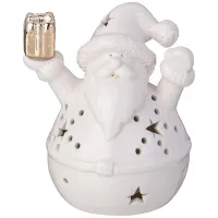 Фигурка Дед Мороз с LED-подсветкой 9,8*7,6*10,4 см - Lefard