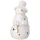 Фигурка снеговик с LED-подсветкой 6,3*6,1*12 см - Lefard