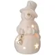Фигурка снеговик с LED-подсветкой 6,3*6,1*12 см - Lefard