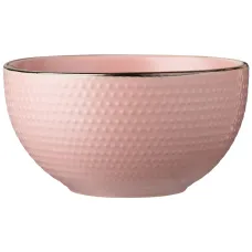 Салатник диаметр=14 см объем 620 мл коллекция ностальжи цвет: розовый сахар - Lefard 6 штук