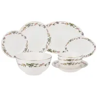 Столовый сервиз на 6 персон, 23 предмета, Английский сад – Lefard