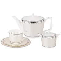 Фарфоровый чайный сервиз на 6 персон, 20 предметов, Infinity – Lefard