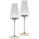 Набор бокалов для шампанского alure colors из 2 штук 260 мл - Lefard
