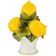 Изделие художественно-декоративное лимоны диаметр 15 см высота=20 см - ORGIA