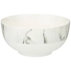 Тарелка суповая bianco marble 14*6.8 см 600 мл - Lefard