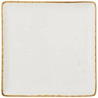 Тарелка обеденная квадратная Nature 25.5 см – Bronco, 3 штуки