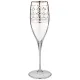 Набор бокалов для шампанского из 6 штук 260 мл athene platino - ART DECOR
