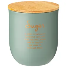 Емкость для сыпучих продуктов glam сахар 550 мл 9x6x10 см - Agness