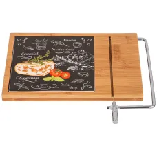 Сырорезка Секретные ингредиенты 27,5*23*3 см черная 27*17*2,5 см - Lefard