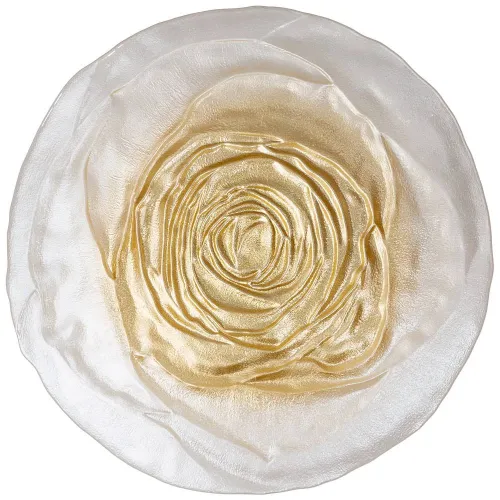 Тарелка antique rose white 21 см - АКСАМ