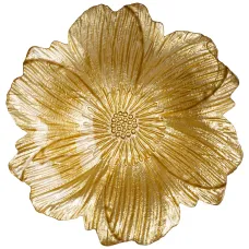 Блюдо golden flower 30 см АКСАМ