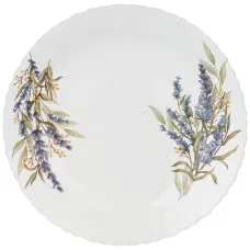 Тарелка обеденная lavender field 25 см - Agness 6 штук