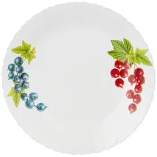 Тарелка обеденная berry mood 25 см - Agness 6 штук