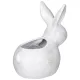 Кашпо декоративное кролик, 16*15,5см, цвет: белый перламутр - Lefard