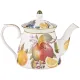 Фарфоровый чайный сервиз на 6 персон 14 предметов чайный фрукты - Lefard