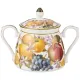Фарфоровый чайный сервиз на 6 персон 14 предметов чайный фрукты - Lefard