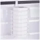 Органайзер для бумажных полотенец и туалетной бумаги навесной 14*14.4*20 см цвет: белый - Agness