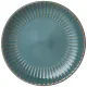 Тарелка десертная 19.7 см stripe collection цвет: лазурно-синий - Lefard 6 штук