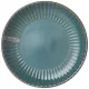Тарелка десертная 19.7 см stripe collection цвет: лазурно-синий - Lefard 6 штук