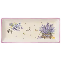 Блюдо Прованс Лаванда 28*12 см, высота=3 см – Agness