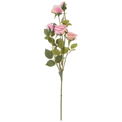 Цветок искусственный роза высота=70 см - Lefard