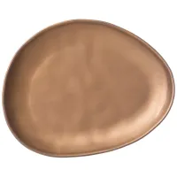 Тарелка обеденная bronze 29*23*3 см - Bronco 2 штуки