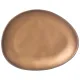 Тарелка десертная bronze 19.5*15.5*2 см - Bronco 3 штуки