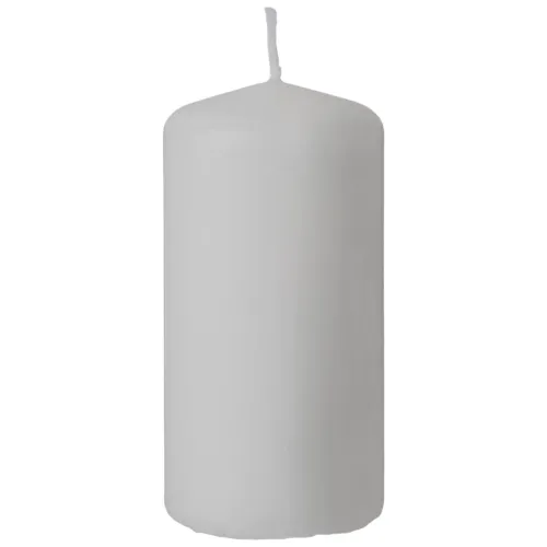 Свеча bartek колонна серый 5*10 см - Bartek candles