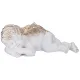 Фигурка декоративная ангелочек-мечтатель цвет: белый с позолотой 13*36*19см
