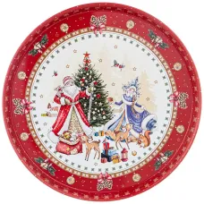 Поднос сервировочный Christmas Collection 33*2,1 см – Agness